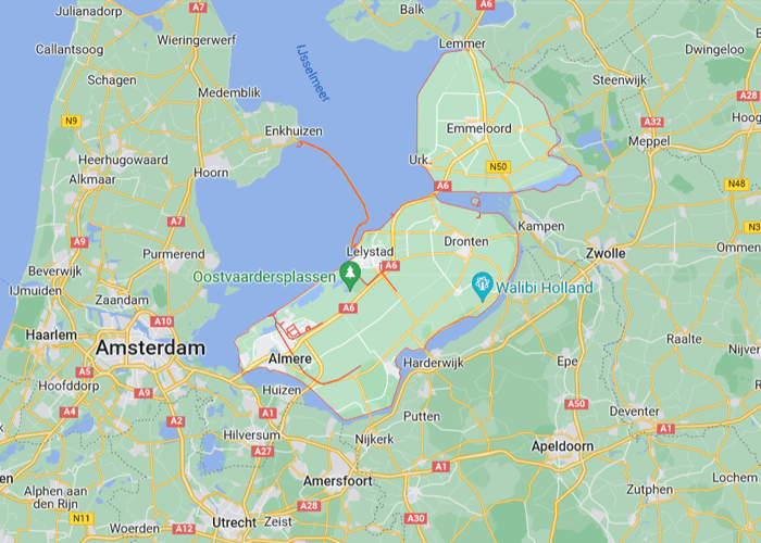 casino flevoland google map locatie